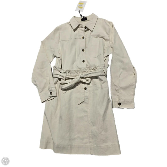 Dress Casual Short By Who What Wear In Cream, Size: L
