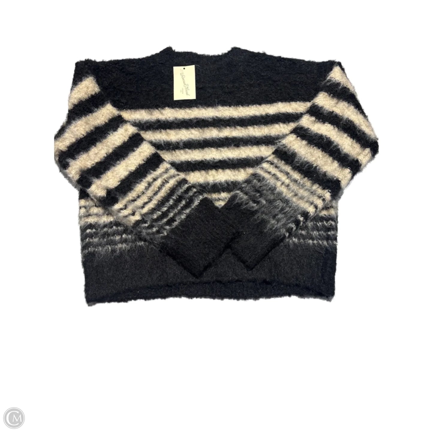 Sweater By Universal Thread In Black & White, Size: M
