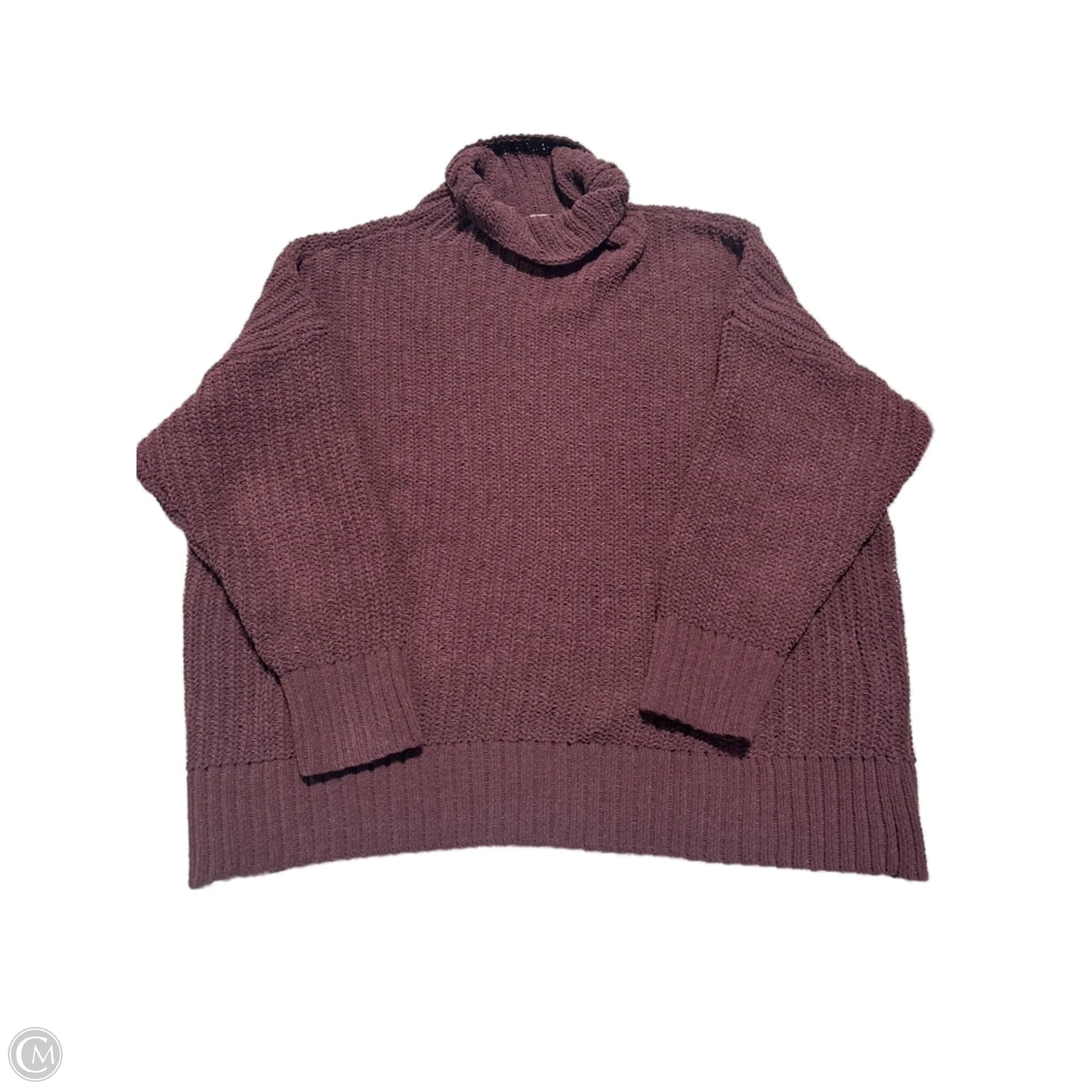 Sweater By Aerie In Maroon, Size: M