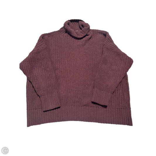 Sweater By Aerie In Maroon, Size: M