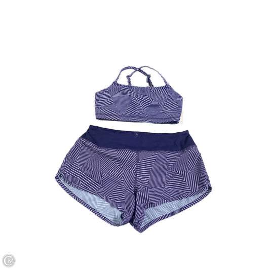 Athletic Shorts 2pc By Rabbit In Purple, Size: S