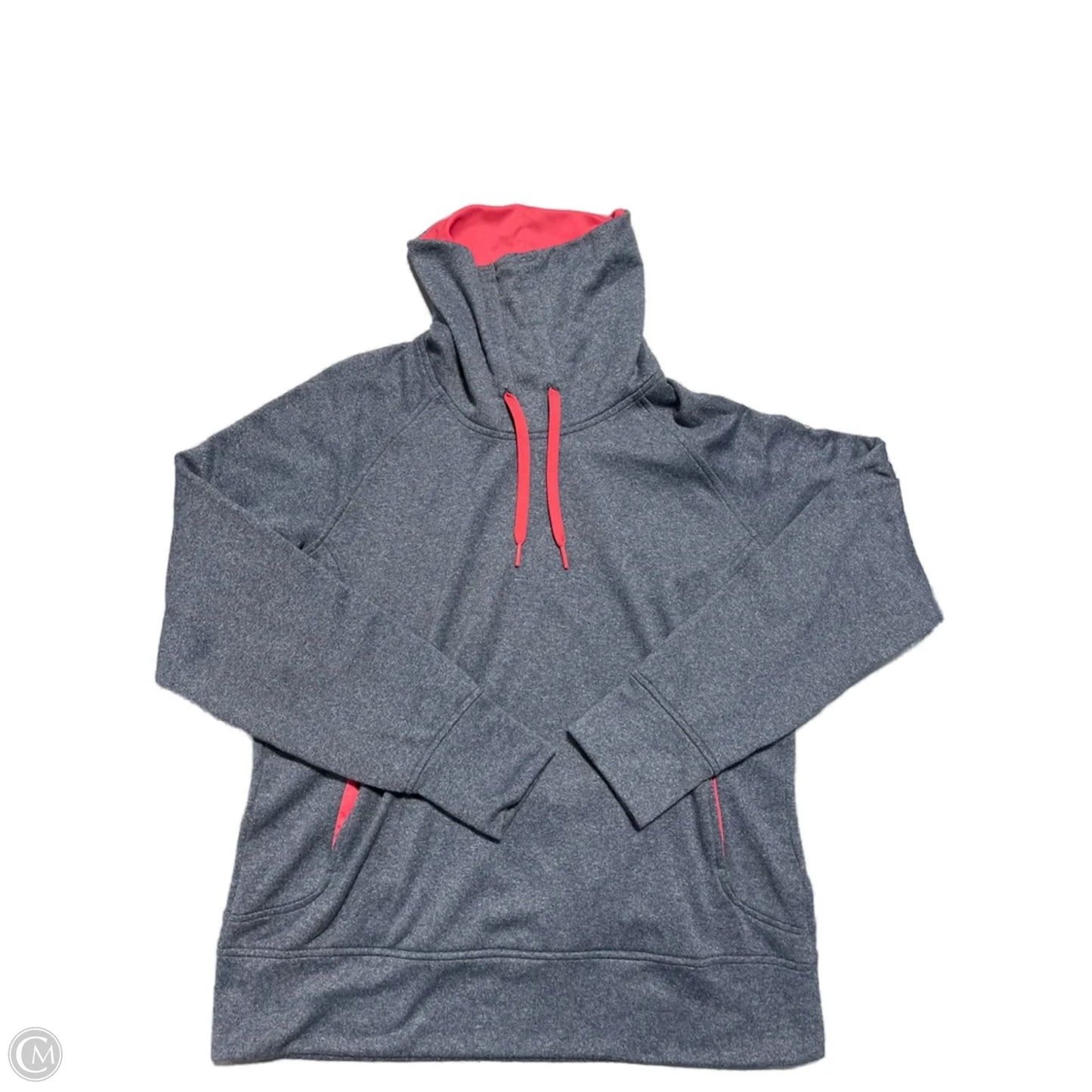 Sweatshirt Collar By Adidas In Grey, Size: Xl