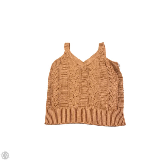 Tank Top By Banana Republic In Tan, Size: S