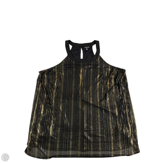 Tank Top By Torrid In Black & Gold, Size: Xl