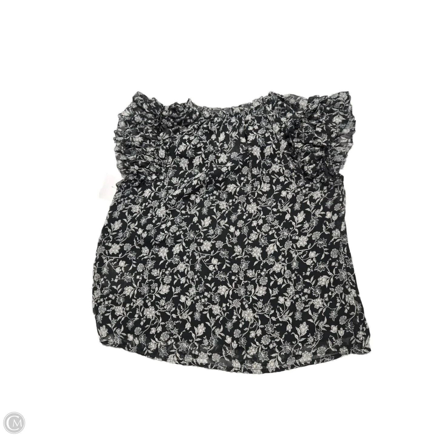 Top Short Sleeve By Old Navy In Floral Print, Size: Xs