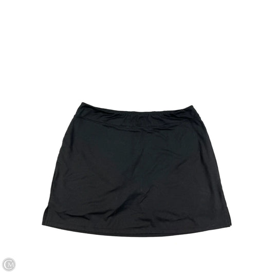 Skirt Mini & Short By Tranquility In Black, Size: Xl