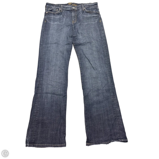Jeans Boot Cut By Kut In Blue Denim, Size: 12