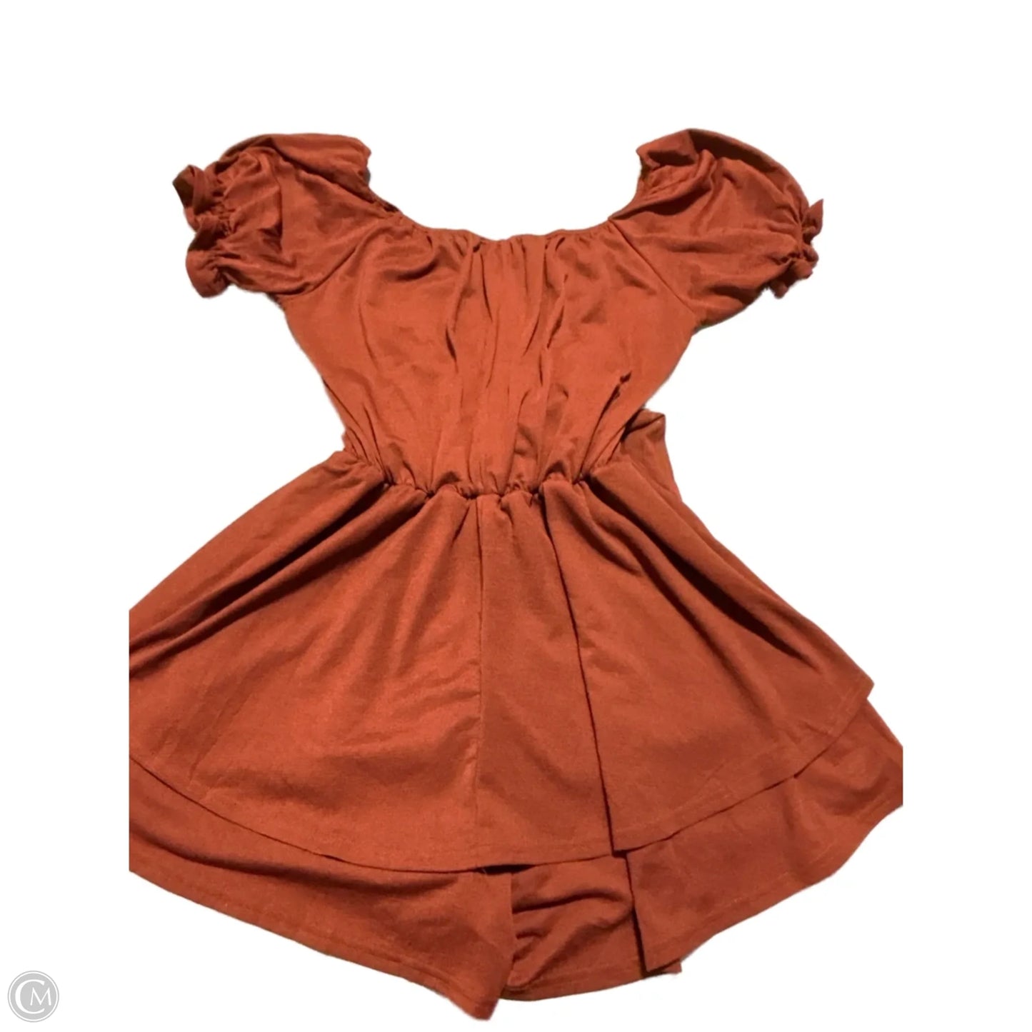 Dress Casual Short By Cmc In Orange, Size: S