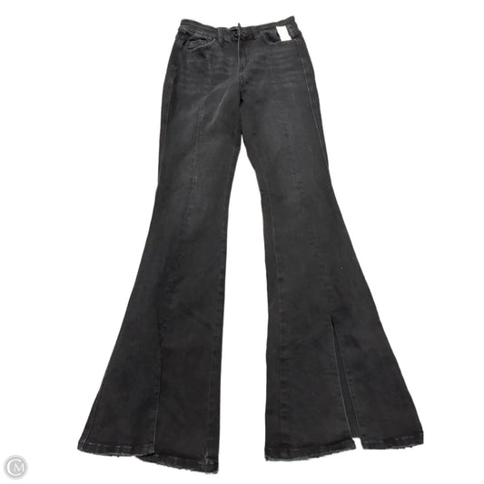 Jeans Flared By Flying Monkey In Black Denim, Size: 4