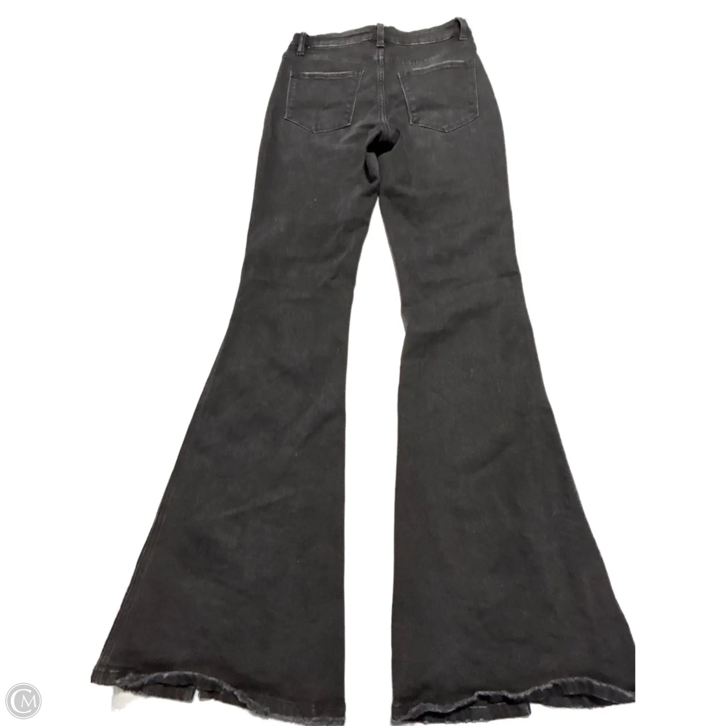 Jeans Flared By Flying Monkey In Black Denim, Size: 4