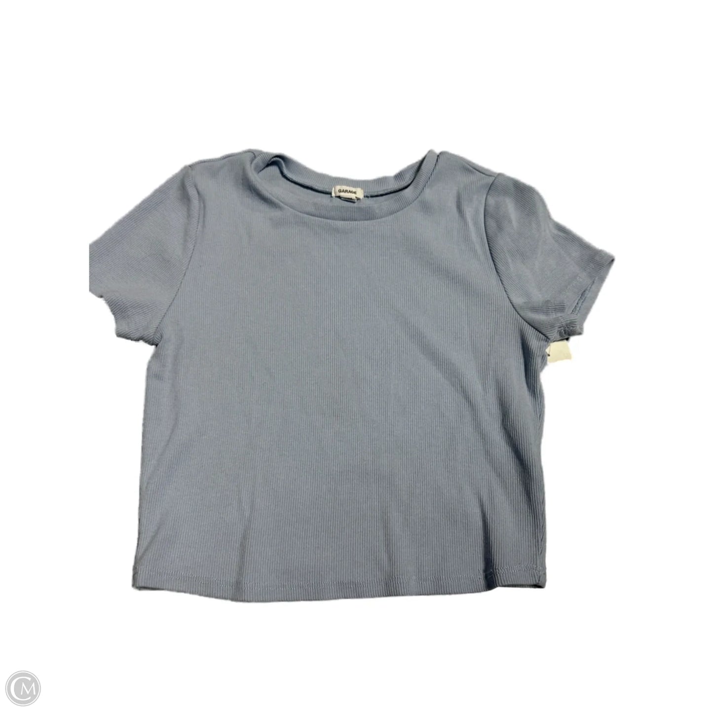Top Short Sleeve By Garage In Blue, Size: M