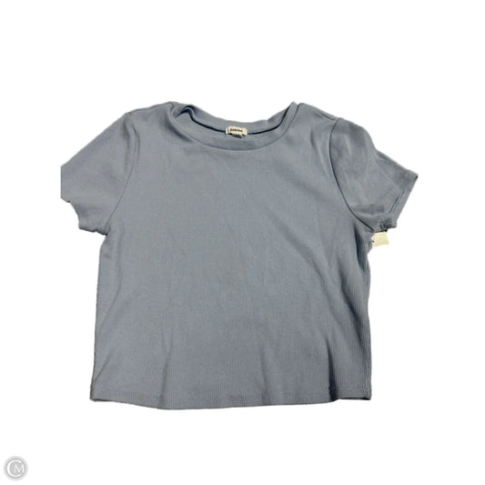 Top Short Sleeve By Garage In Blue, Size: M