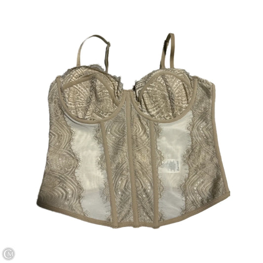 Bralette By Garage In Tan, Size: S