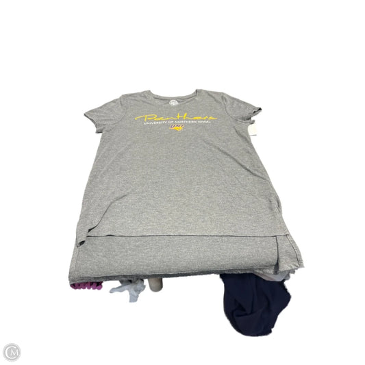 Top Short Sleeve Basic By Cme In Grey, Size: S