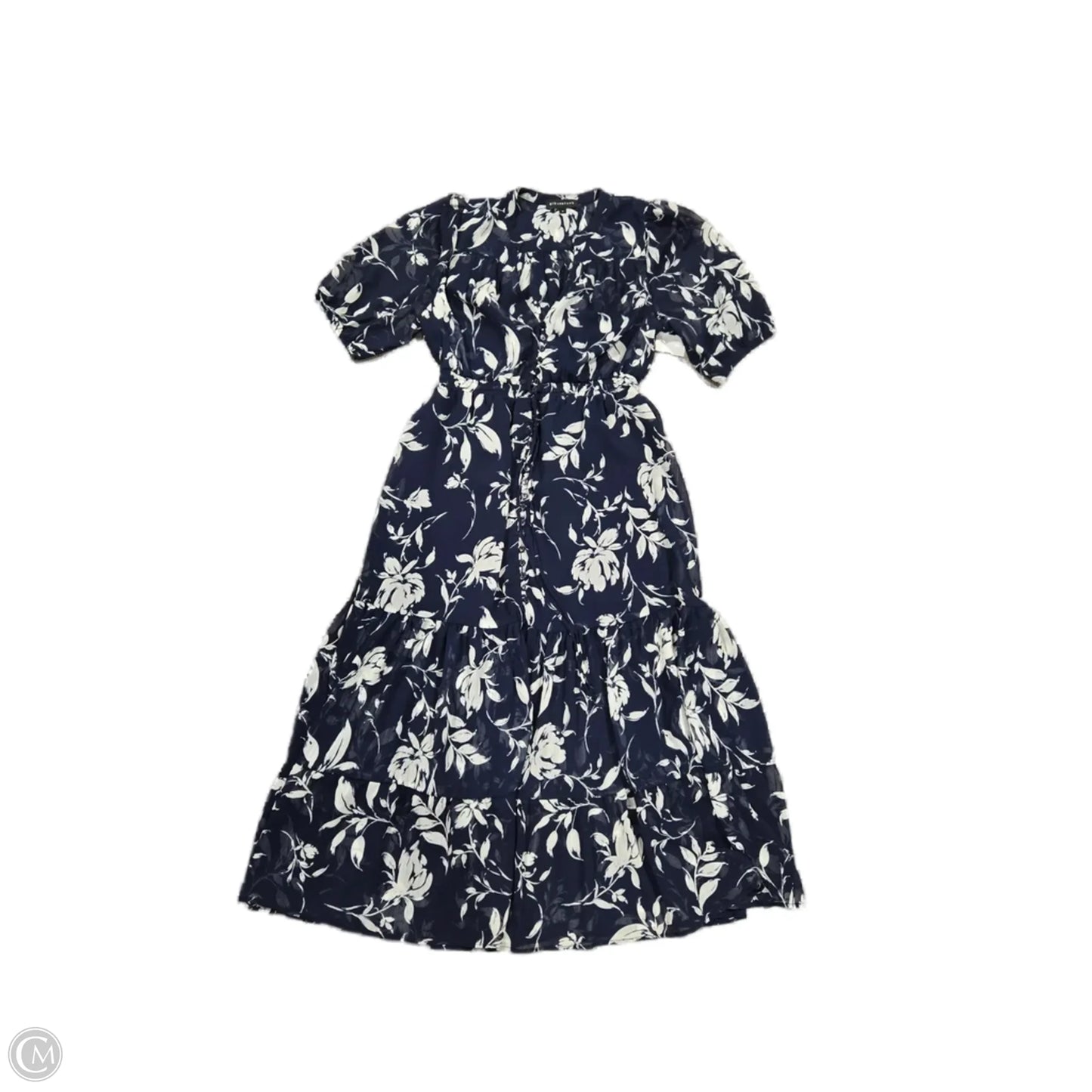 Dress Casual Midi By Gibson In Floral Print, Size: S