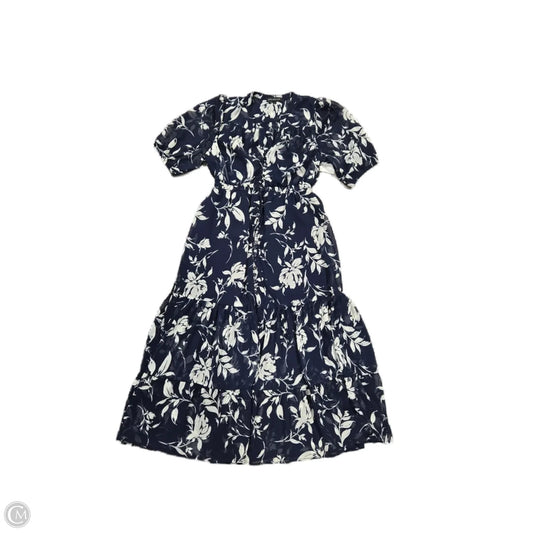 Dress Casual Midi By Gibson In Floral Print, Size: S