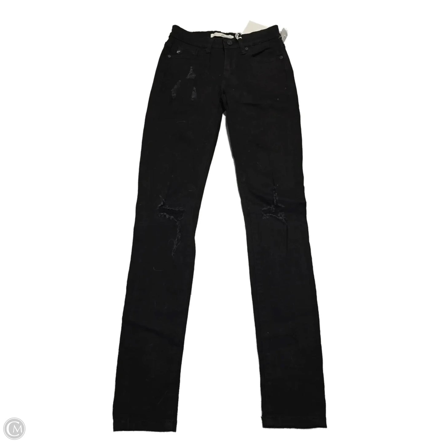 Jeans Skinny By Kancan In Black, Size: 0