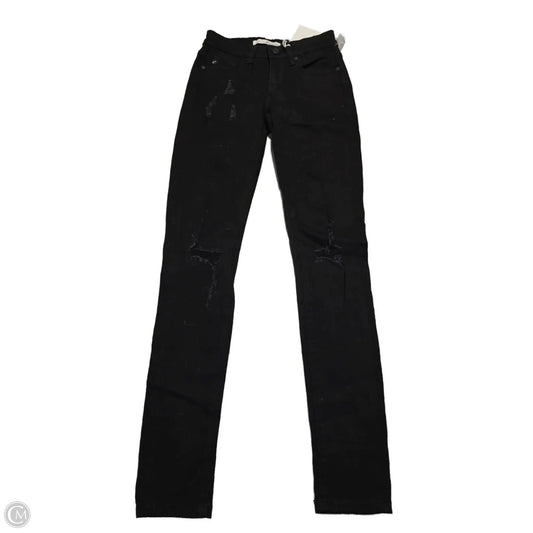 Jeans Skinny By Kancan In Black, Size: 0