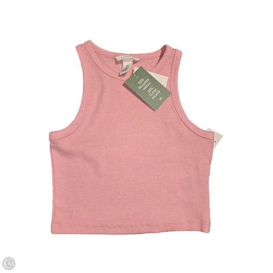 Tank Top By H&m In Pink, Size: S