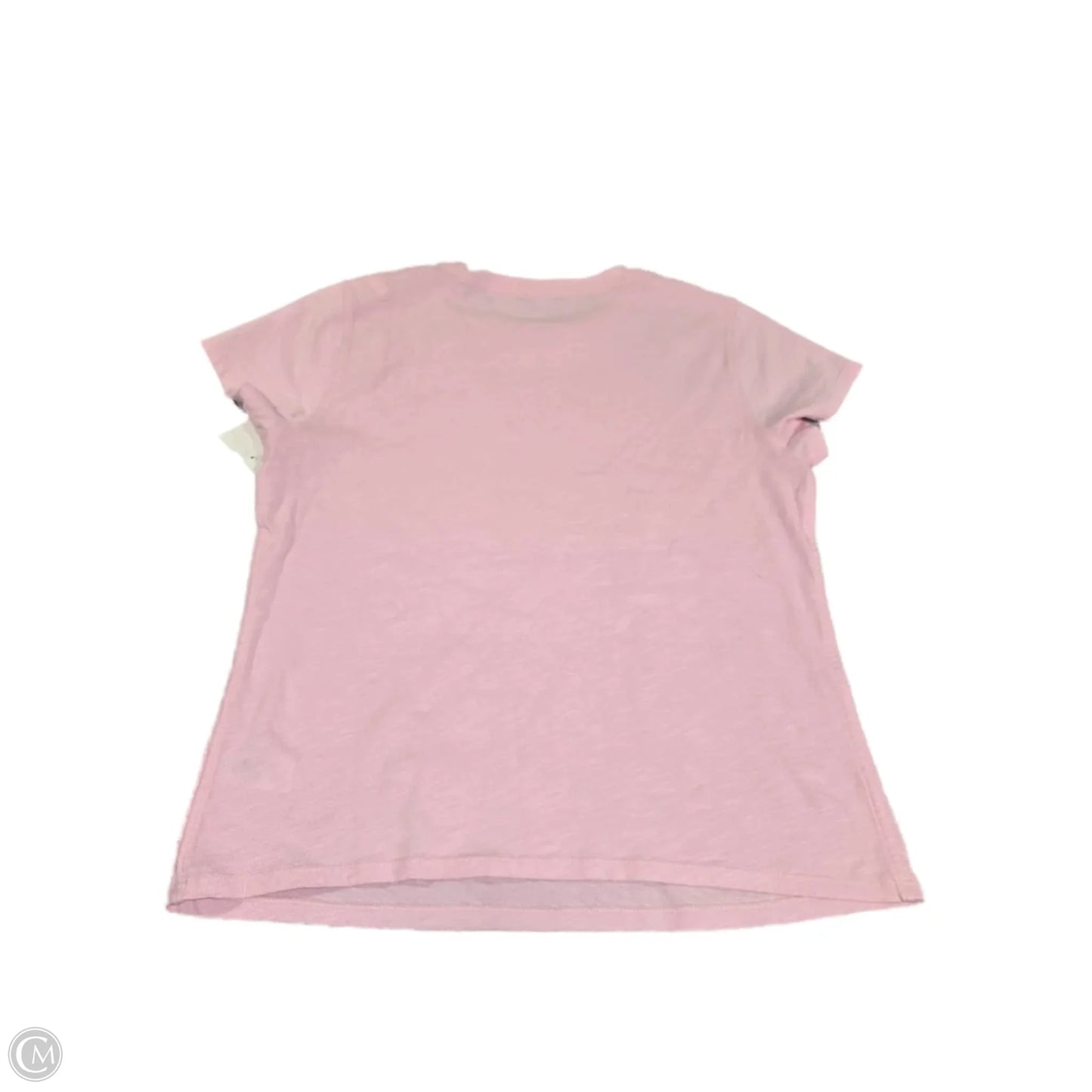 Top Short Sleeve Basic By Aerie In Pink, Size: S