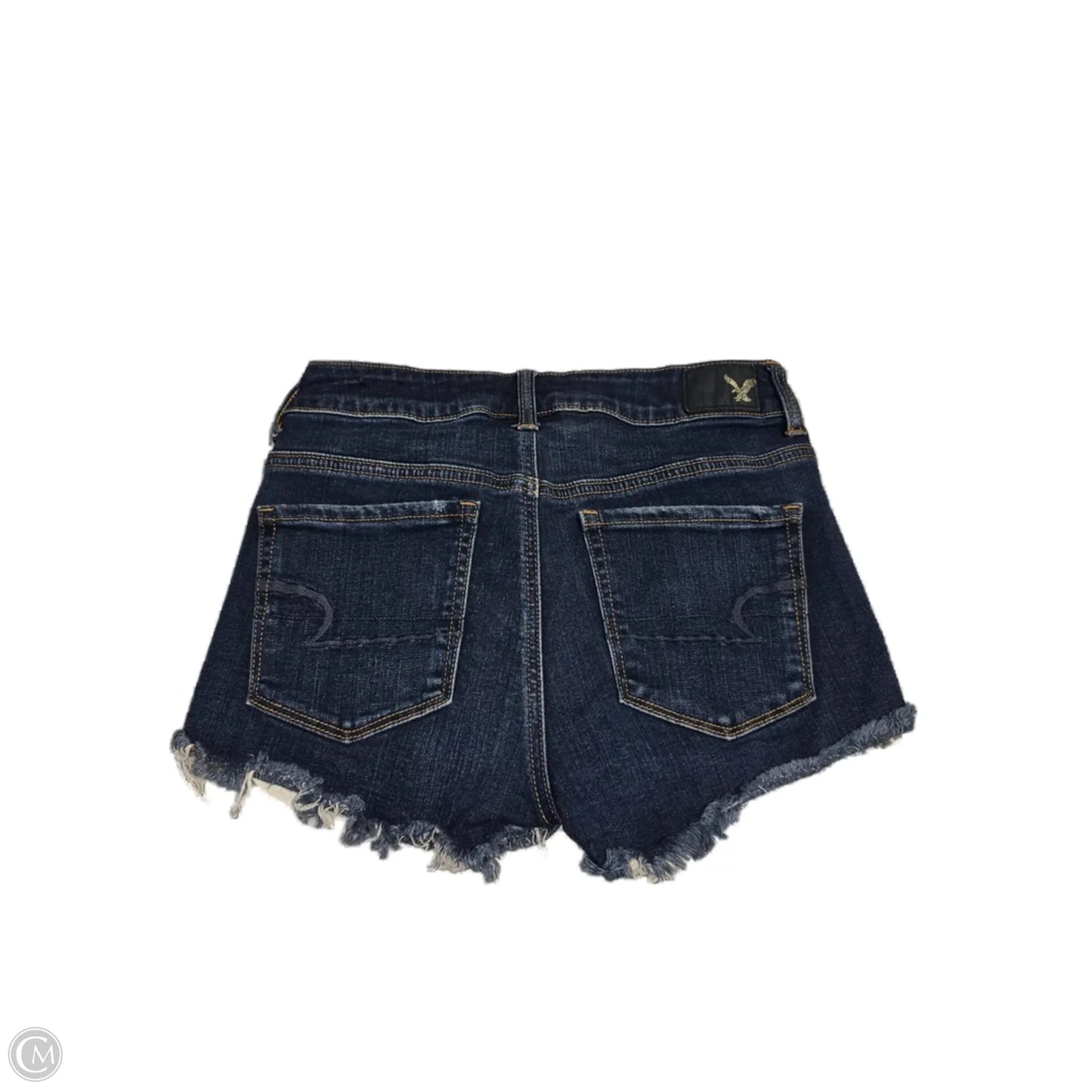 Shorts By American Eagle In Blue Denim, Size: 4