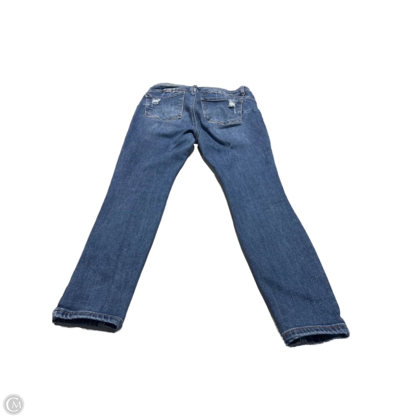 Jeans Skinny By Wax Jean In Blue Denim, Size: 10