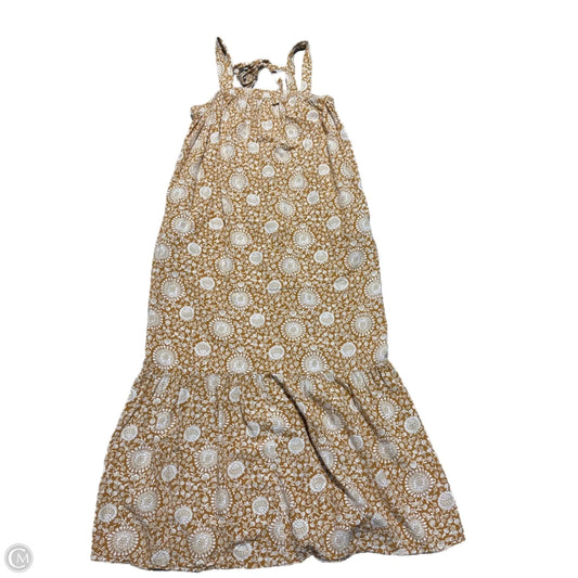 Dress Casual Midi By Old Navy In Brown, Size: S