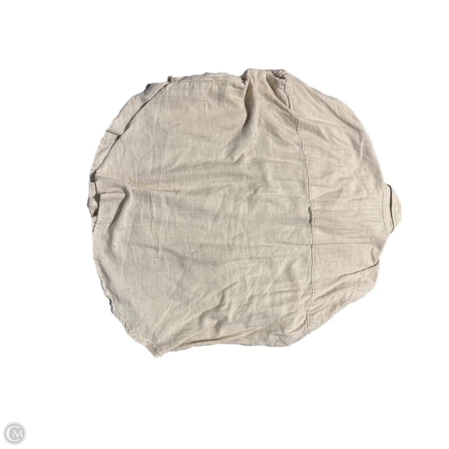 Top Long Sleeve By American Eagle In Tan, Size: Xs