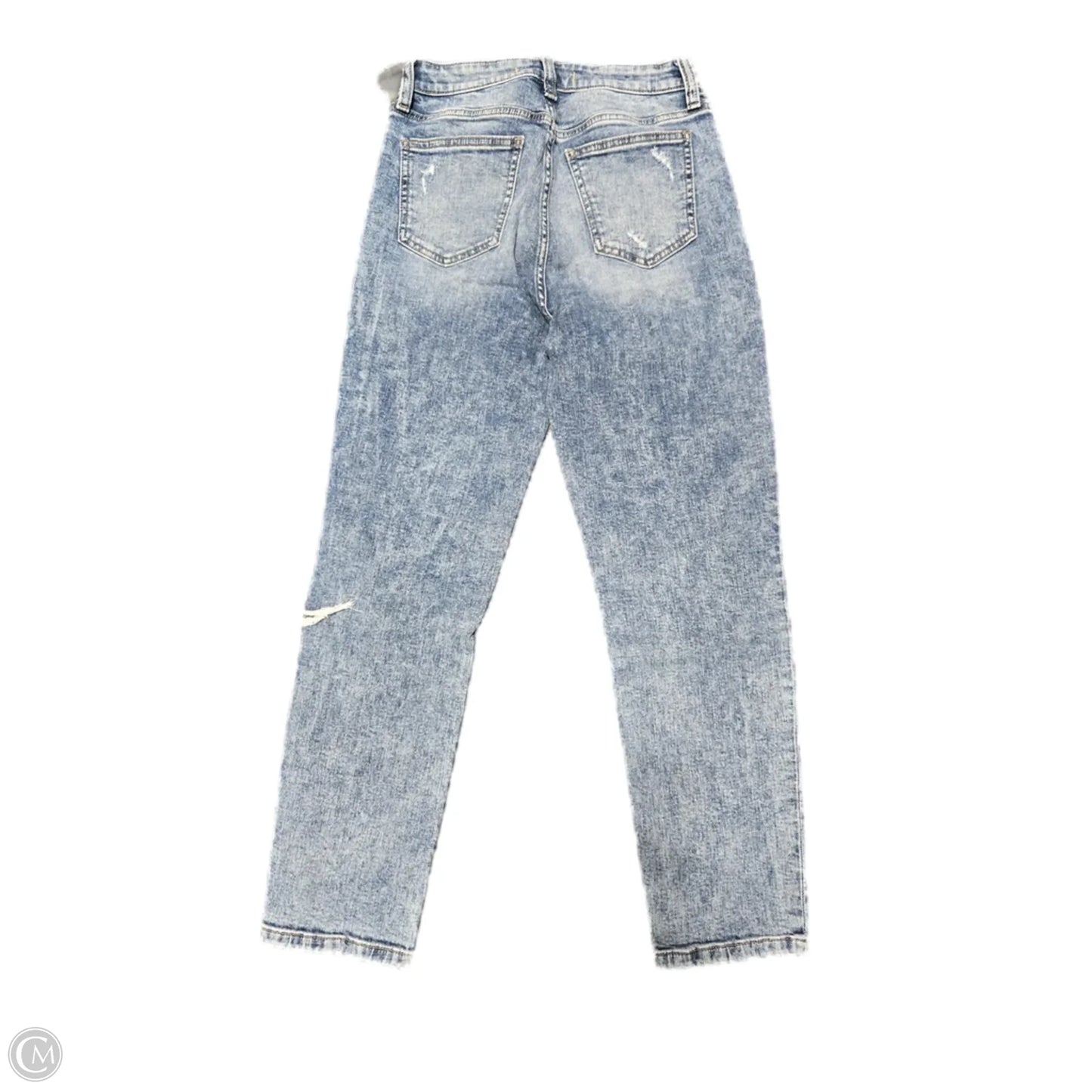 Jeans Straight By Willow & Root In Blue Denim, Size: 4