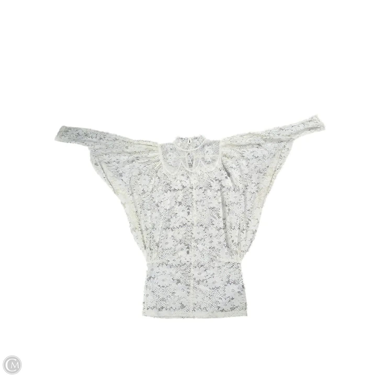 Top Long Sleeve By Vici In Cream, Size: S