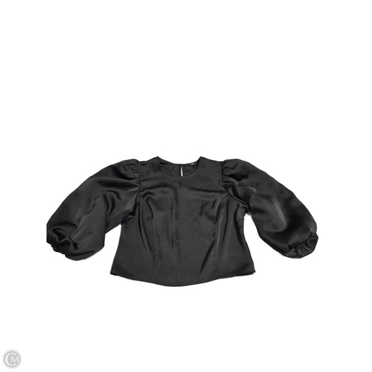 Top 3/4 Sleeve By Express In Black, Size: L