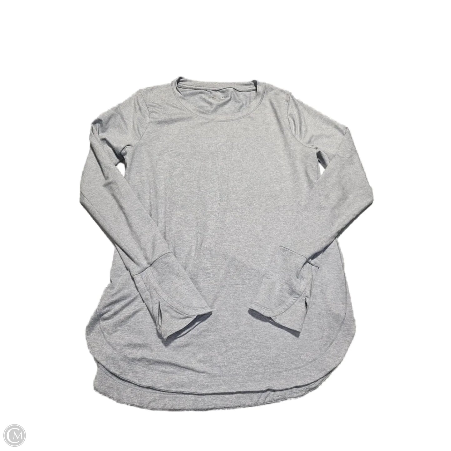 Athletic Top Long Sleeve Crewneck By Athleta In Blue, Size: M