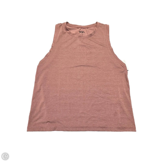 Tank Top By Madewell In Red, Size: S