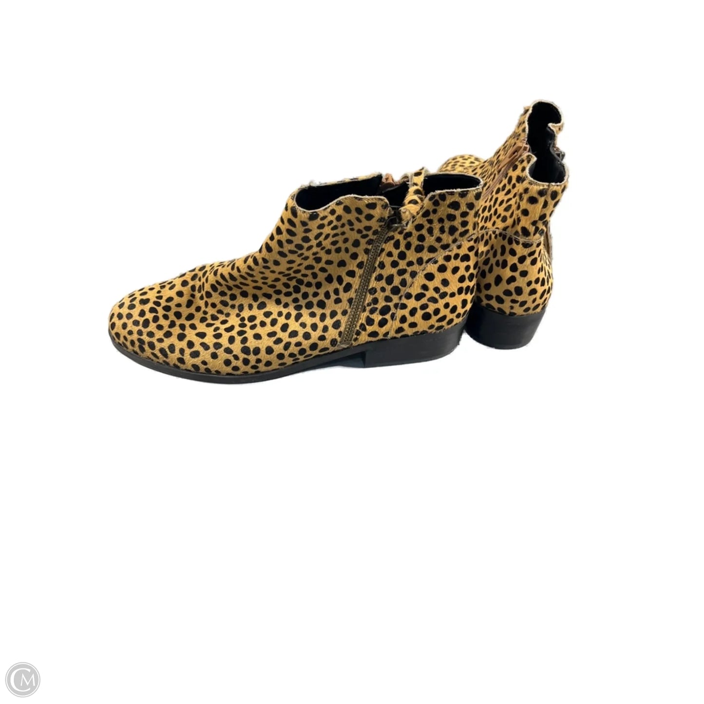 Boots Ankle Flats By Sole Society In Animal Print, Size: 10