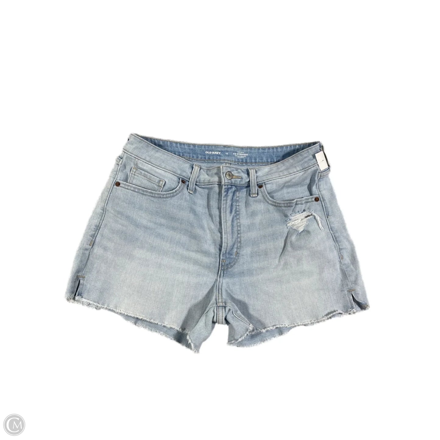 Shorts By Old Navy In Blue Denim, Size: 12