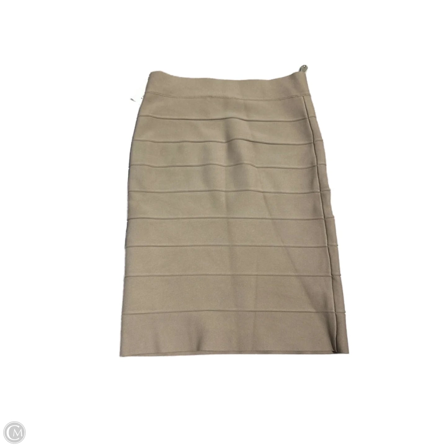 Skirt Mini & Short By Bcbgmaxazria In Tan, Size: M