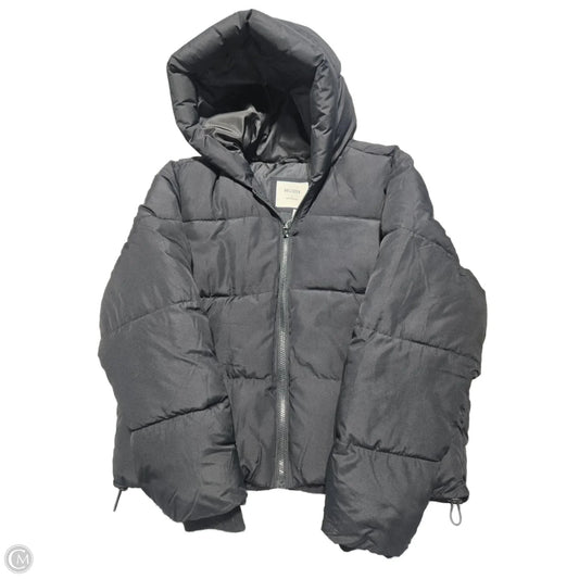 Coat Puffer & Quilted By Hollister In Black, Size: L