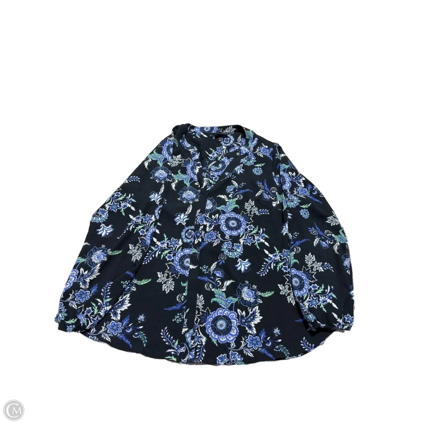 Top Long Sleeve By Lane Bryant In Floral Print, Size: Xl