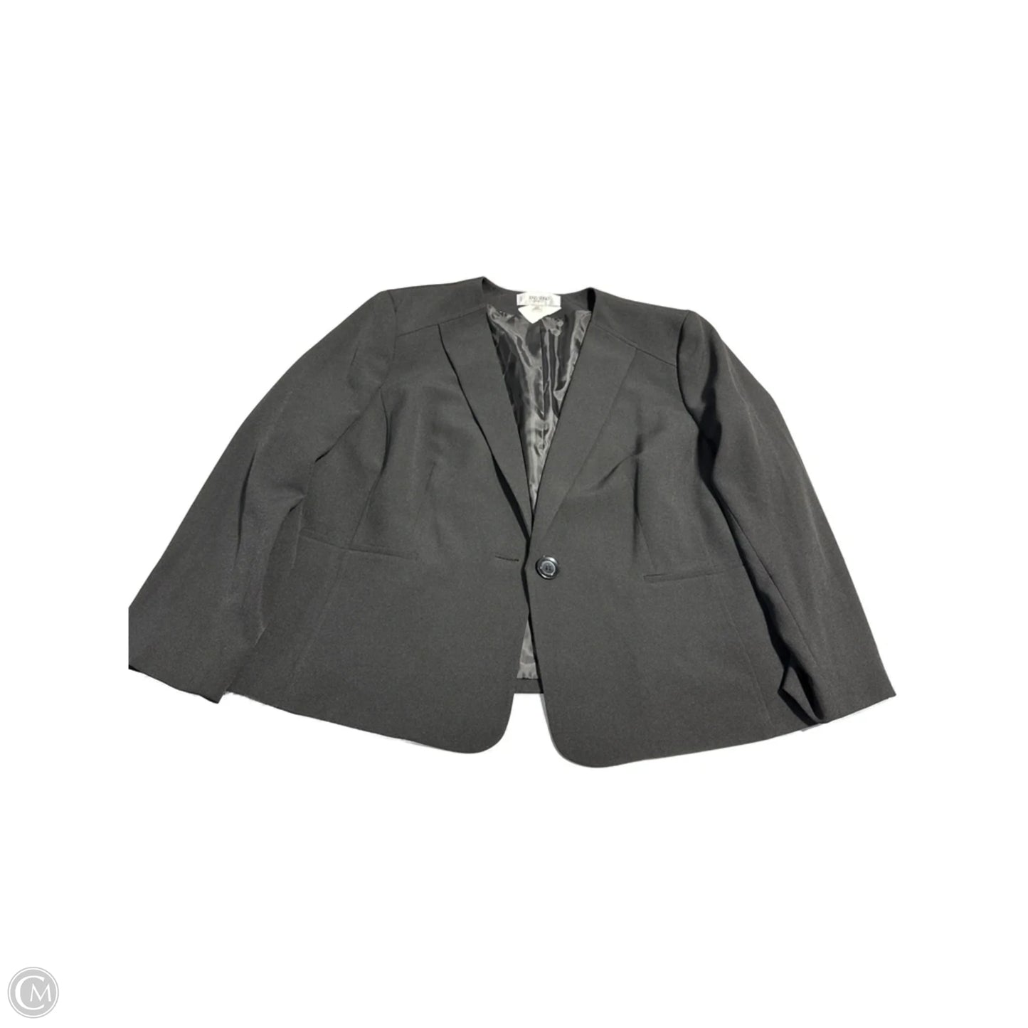 Blazer By Jones Studio In Black, Size: 1x