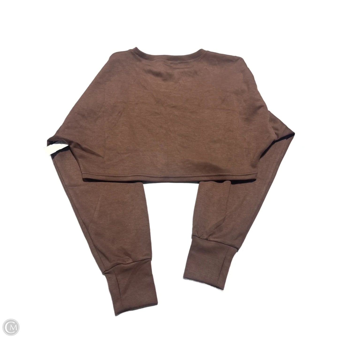 Top Long Sleeve By Move Theology In Brown, Size: M