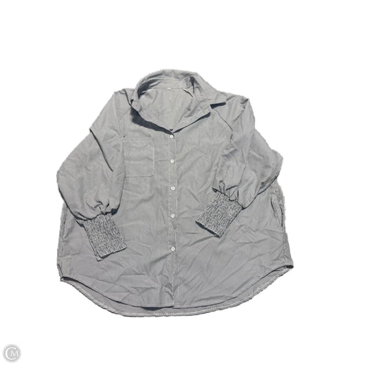 Top Long Sleeve By Cmf In Striped Pattern, Size: Xxl