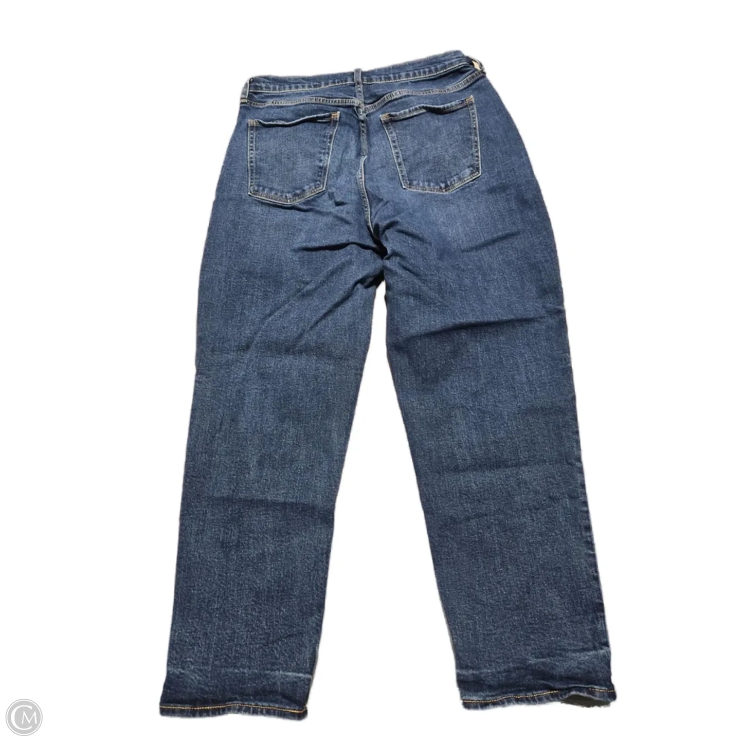 Jeans Straight By Old Navy In Blue Denim, Size: 16