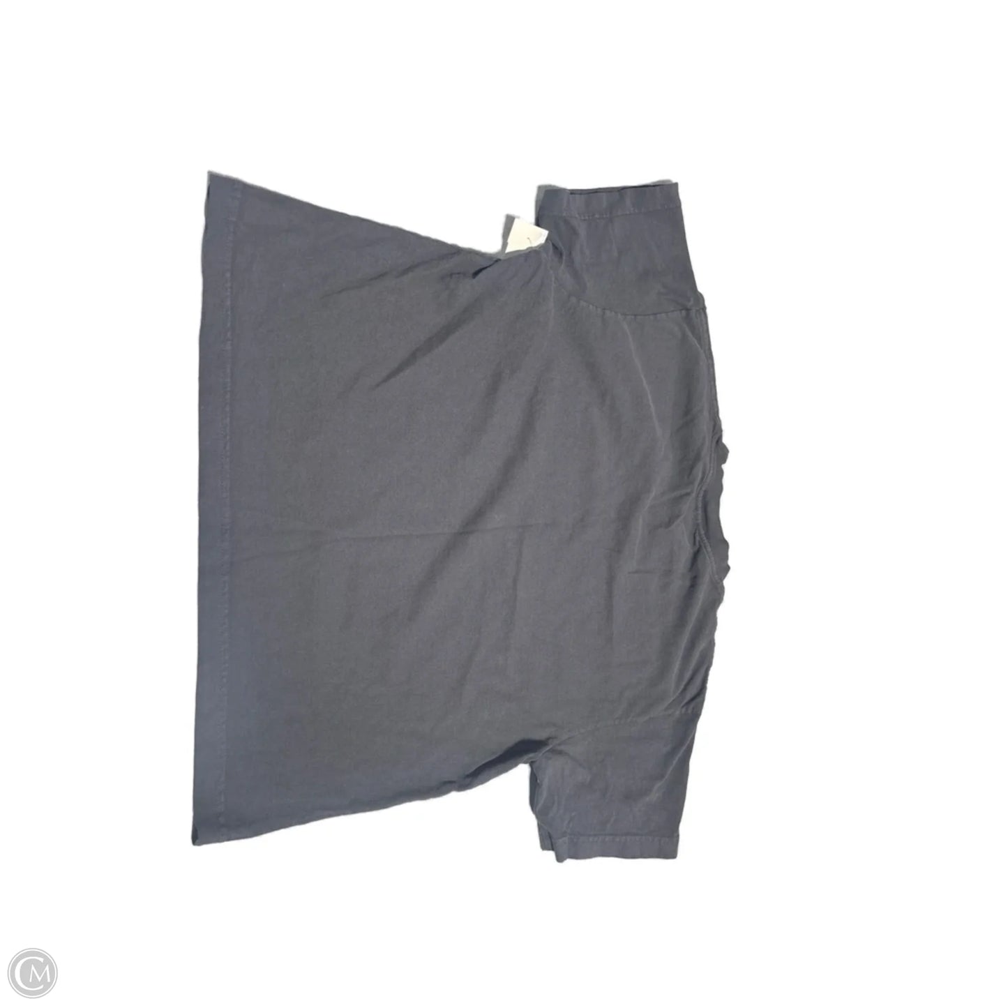 Top Short Sleeve By Cmc In Grey, Size: M