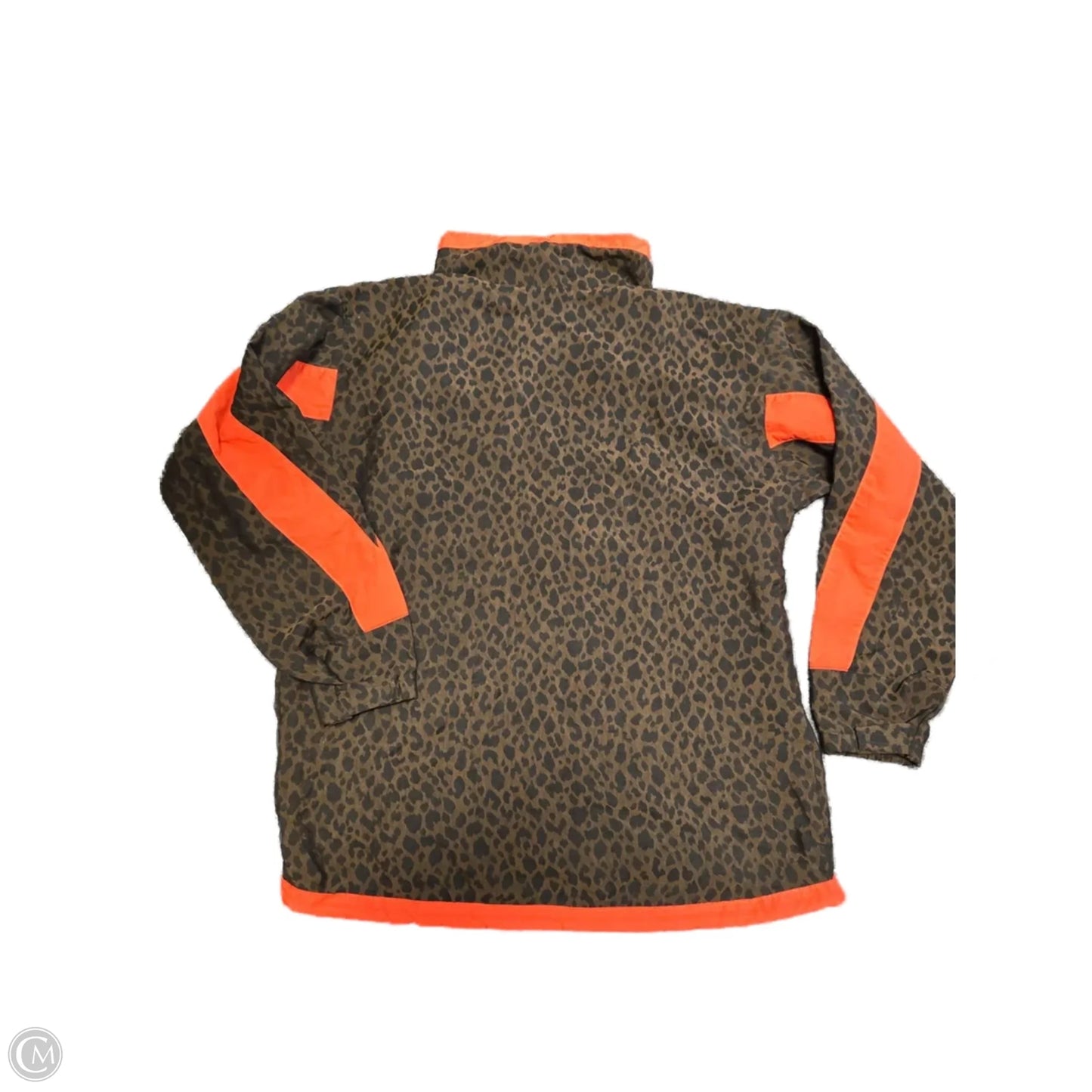 Jacket Windbreaker By Cmc In Animal Print, Size: L
