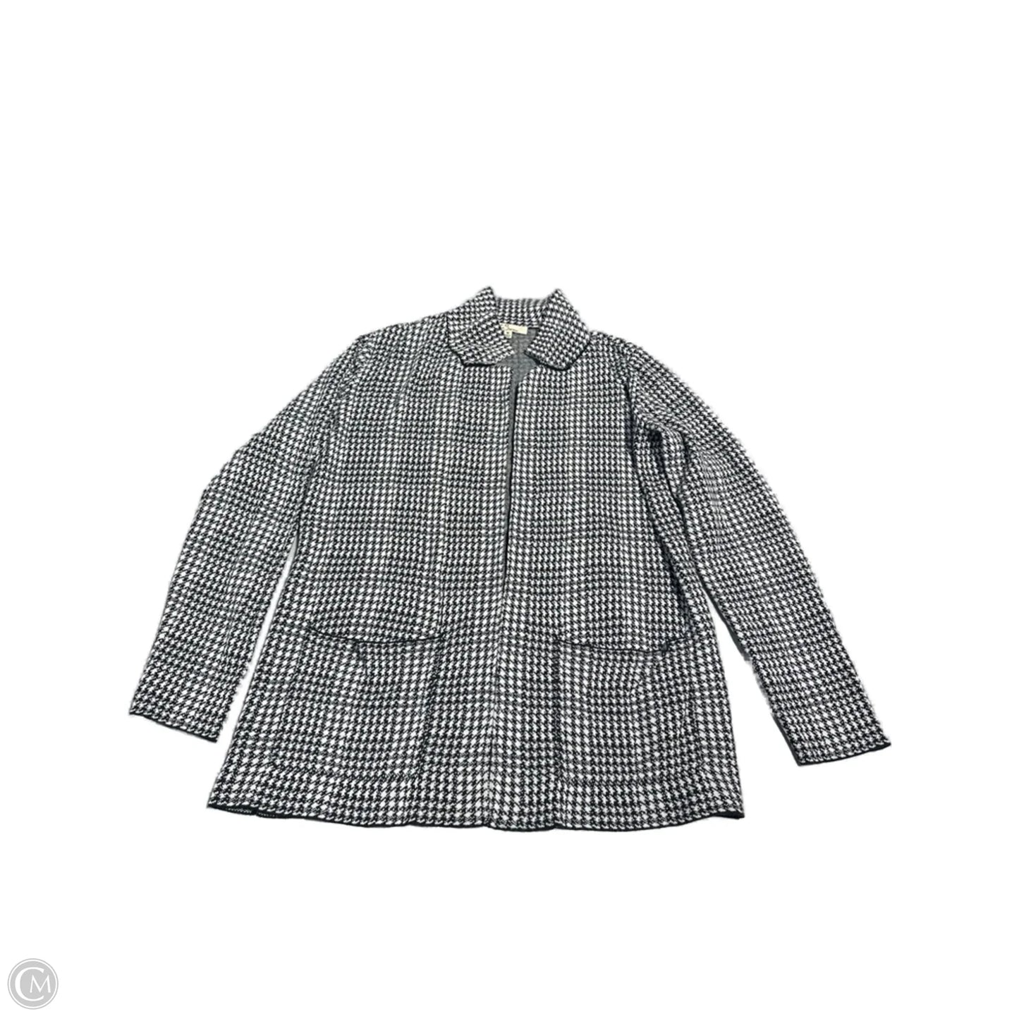Cardigan By Cme In Black & White, Size: M