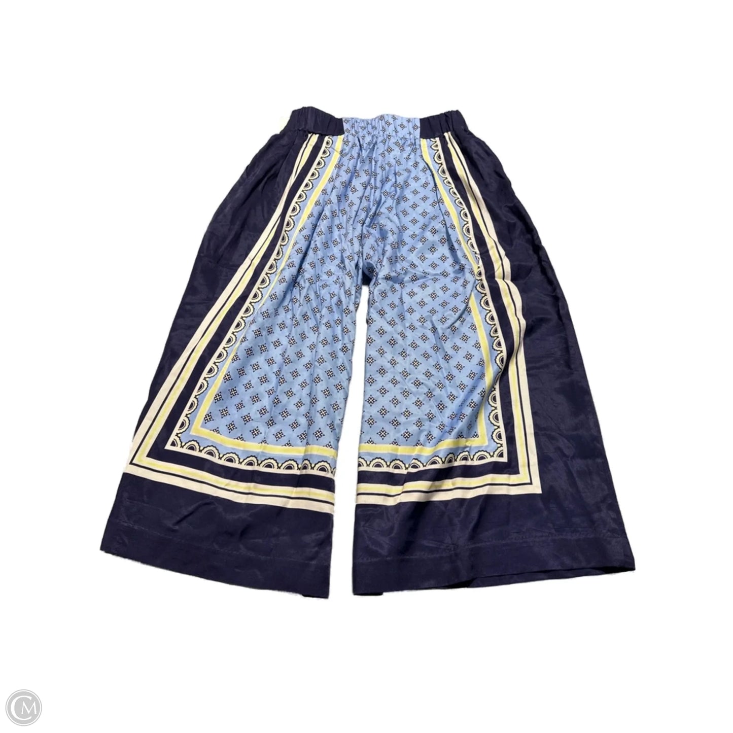 Pants Linen By Maeve In Blue, Size: Xs