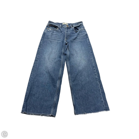 Jeans Cropped By Madewell In Blue Denim, Size: 0