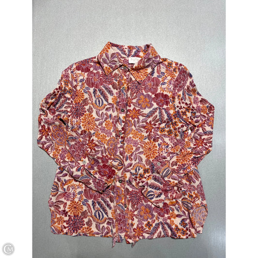 Jacket Windbreaker By Cmf In Grey, Size: M