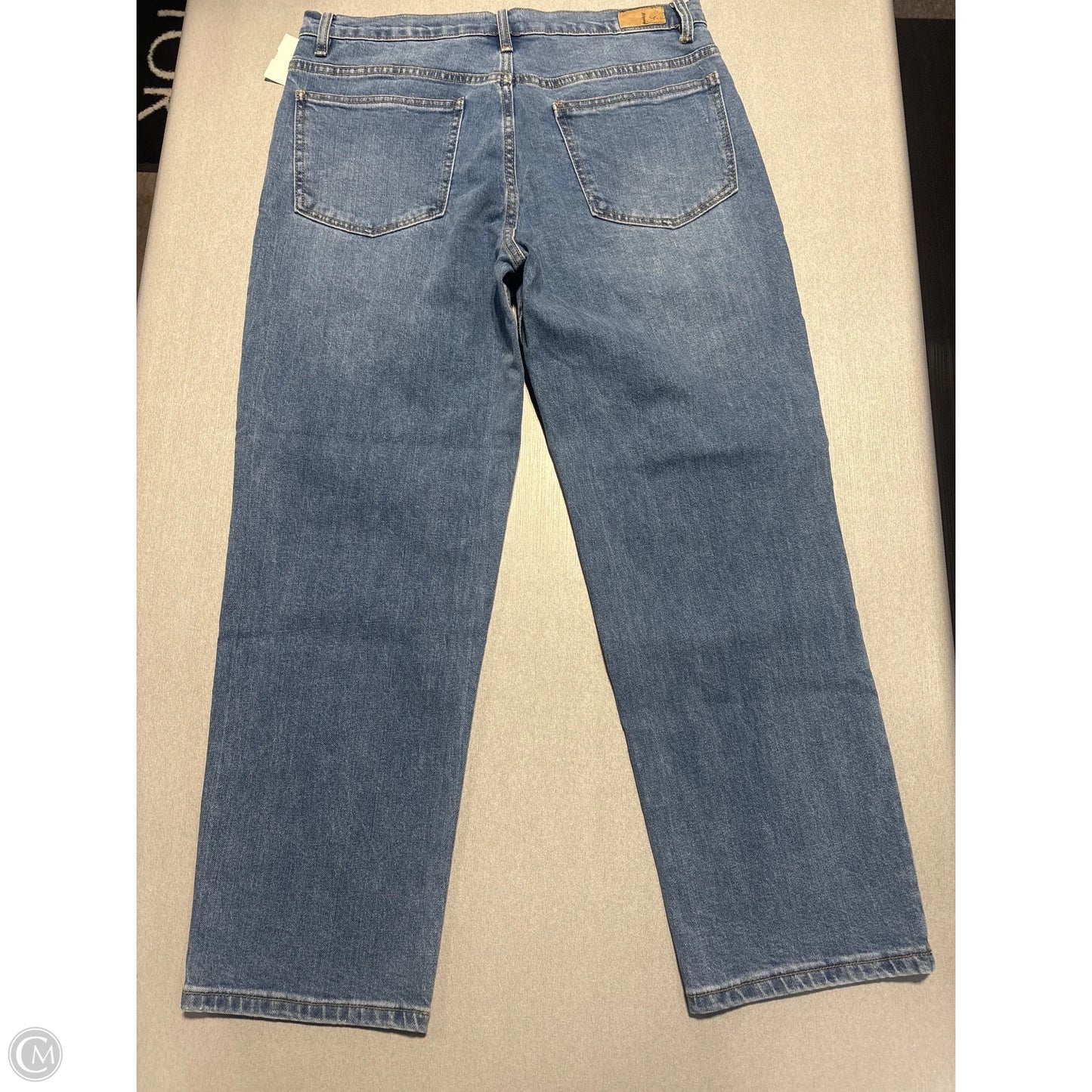 Jeans Boyfriend By Supplies In Blue Denim, Size: 10