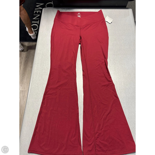 Athletic Pants By Joy Lab In Red, Size: L